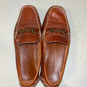 Cole Haan leather driving shoes. Size 7.
